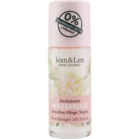 jean len deo|Deodorant Balm Water Lily